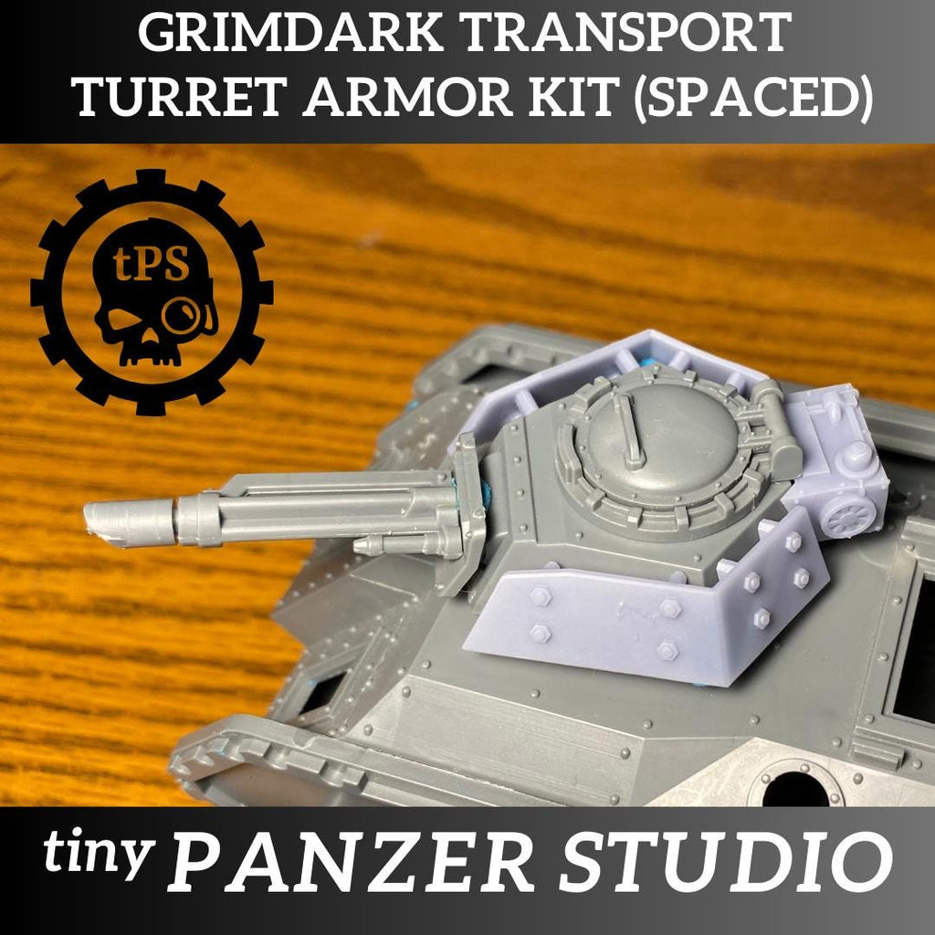 Turret Spaced Armor for sci-fi transport tanks