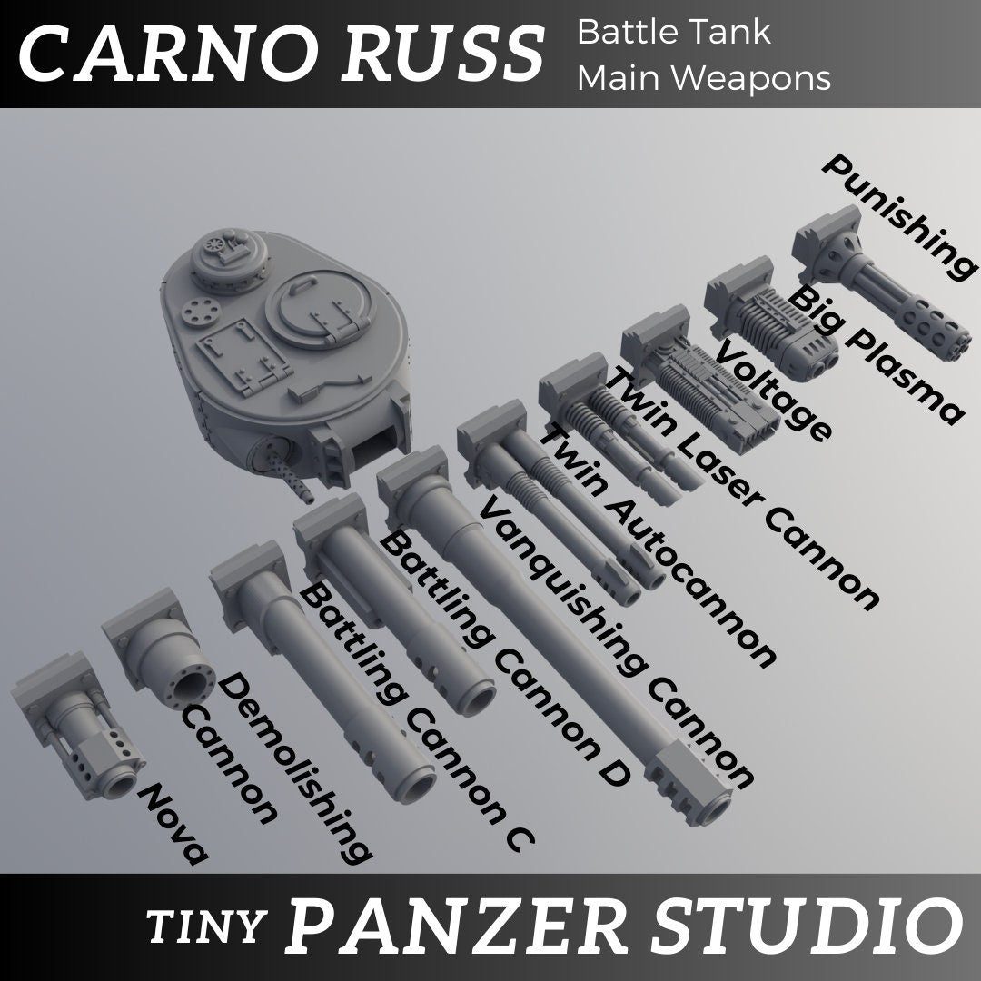 CarnoRuss Battle Tank, T28 Turret