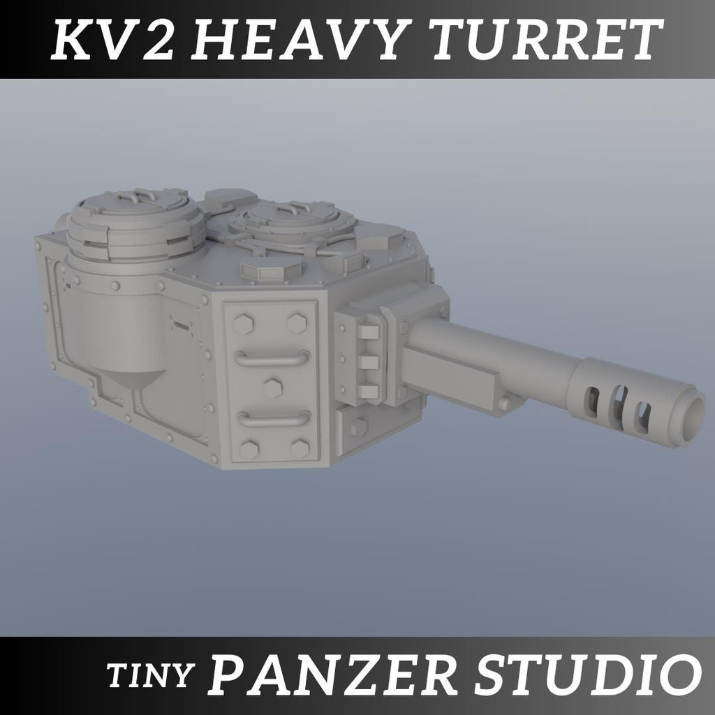 Grimdark KV2 Heavy Turret
