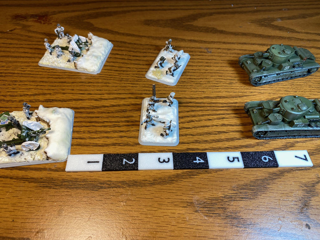 High Contrast Gaming Ruler Set