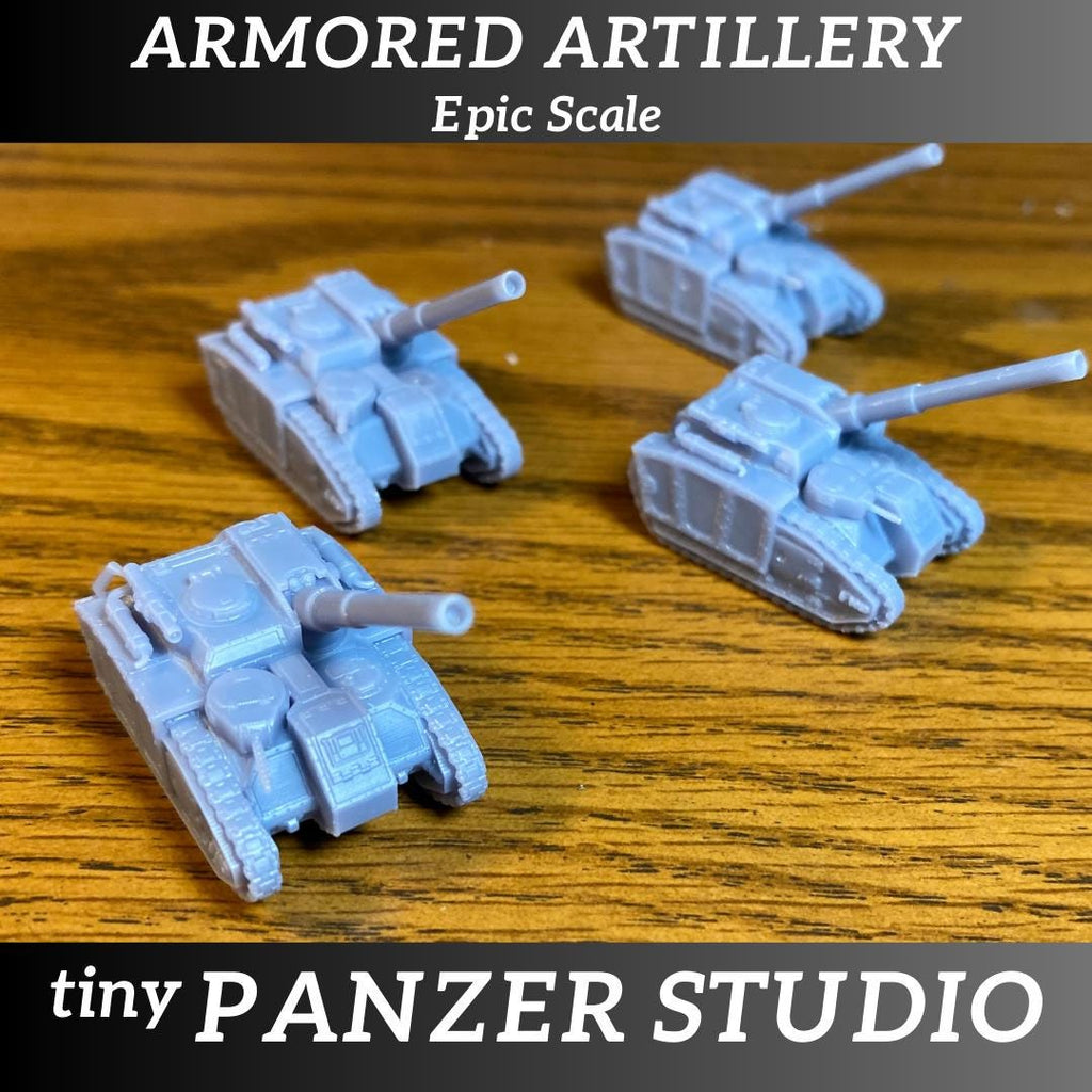 4x Carnolisk self-propelled artillery (epic scale/8mm)
