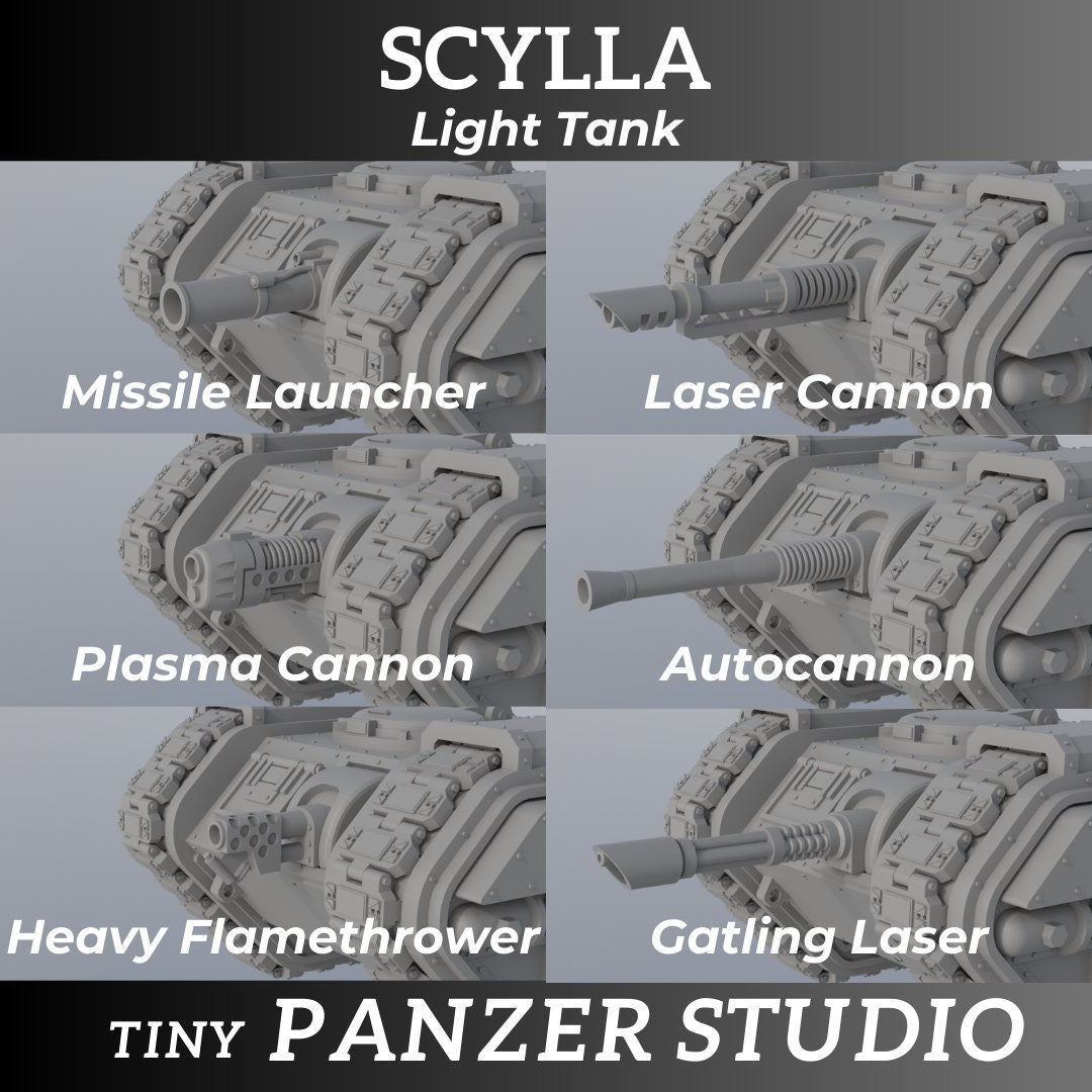 Armored Scylla Light Tank