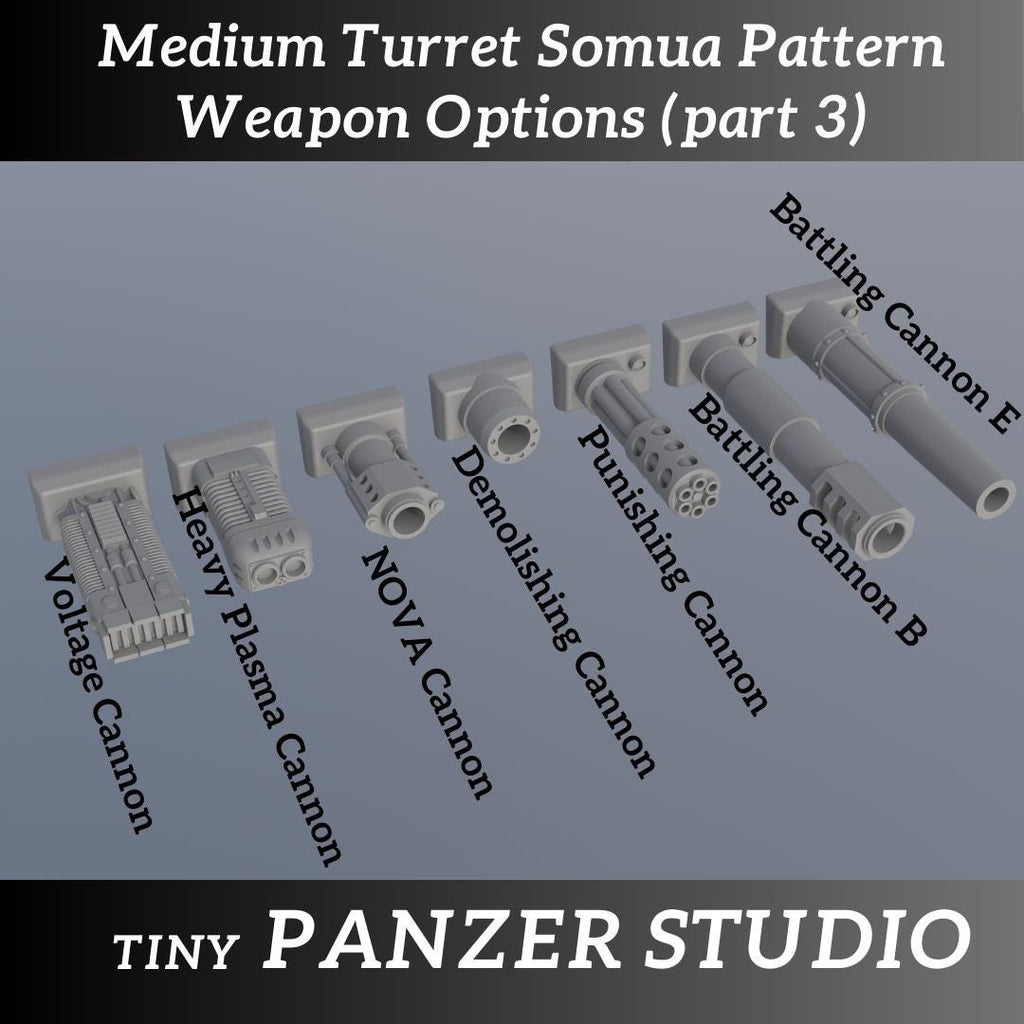 Medium Turret, Somua Pattern (riveted)
