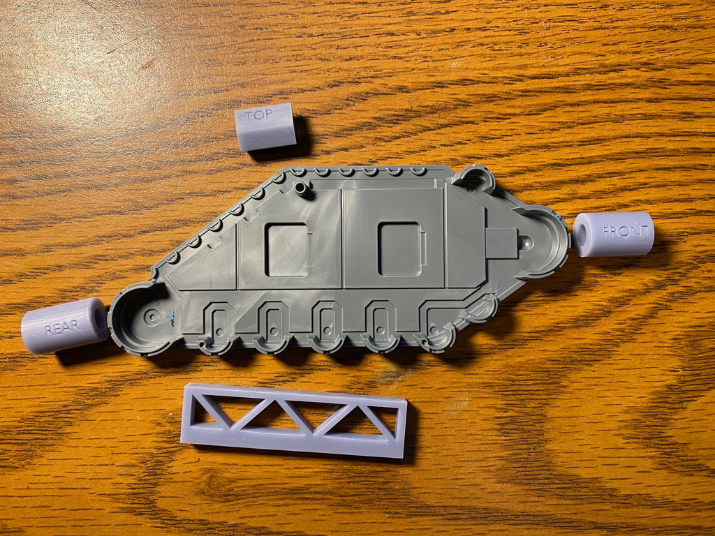 Standard Pattern tracks for Human Tanks