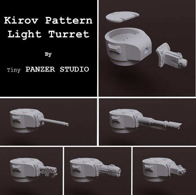 Kirov Pattern Light Turret