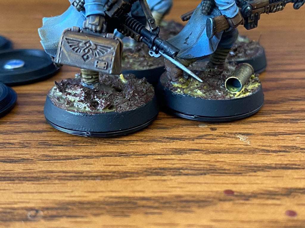 Invisible Movement Tray for round bases compatible miniature wargames