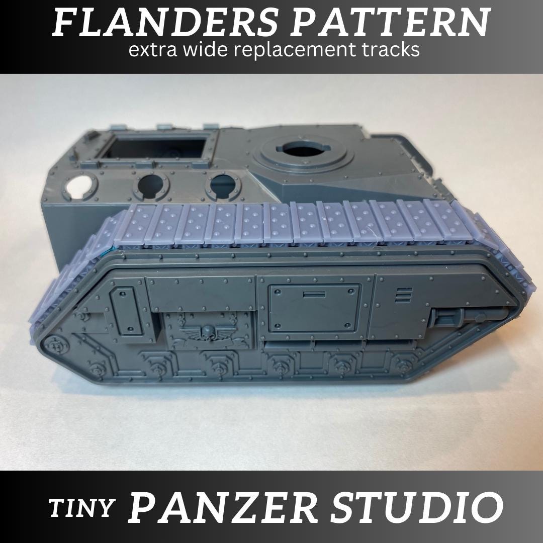 Flanders Pattern Tracks for Human Tanks