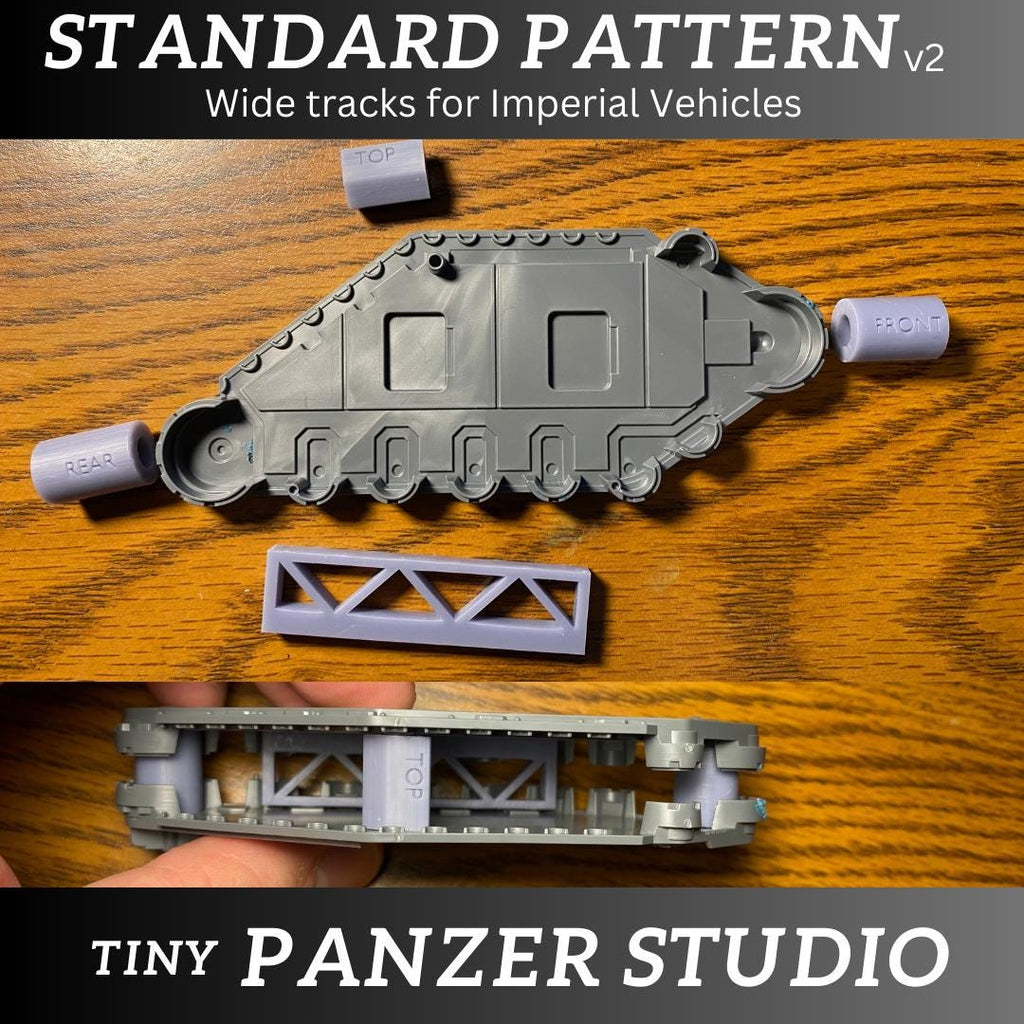 Flanders Pattern Tracks for Human Tanks