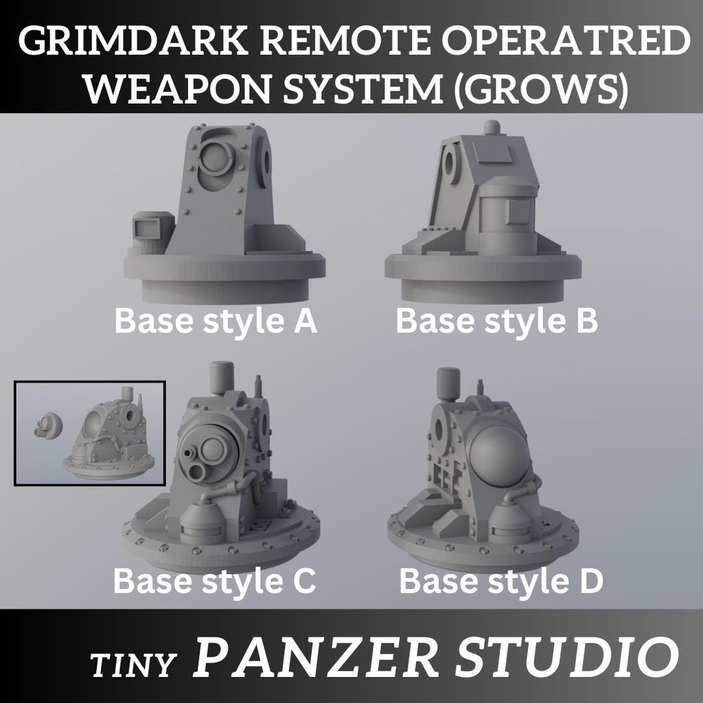 Grimdark Remote Operated Weapon System (GROWS) for scifi vehicles