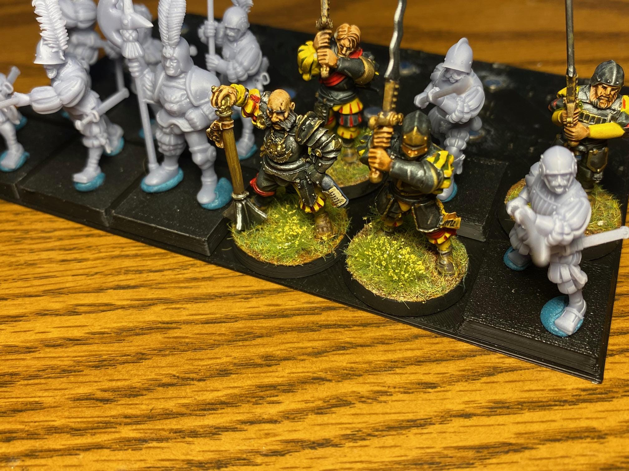 25mm Invisible Movement Tray for square or round bases