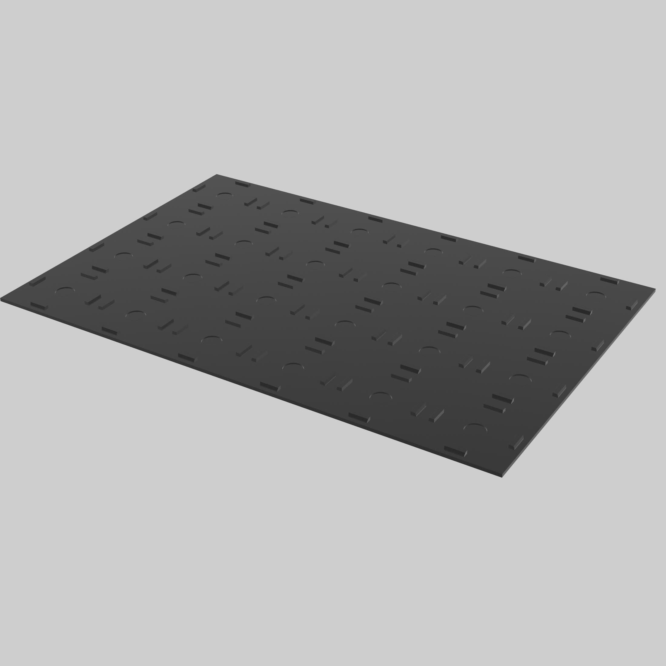 25mm Invisible Movement Tray for square or round bases