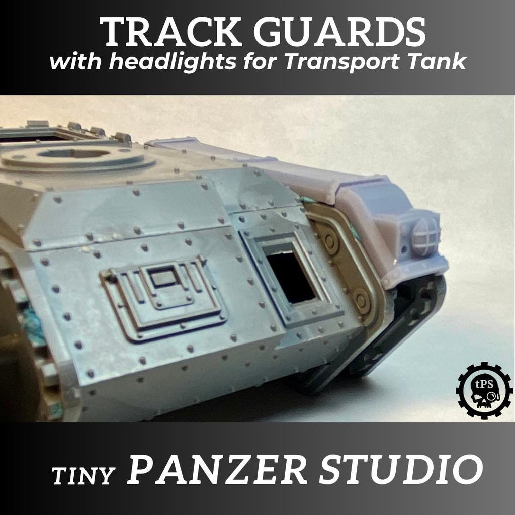 Imperial Tank Track Guards with headlights