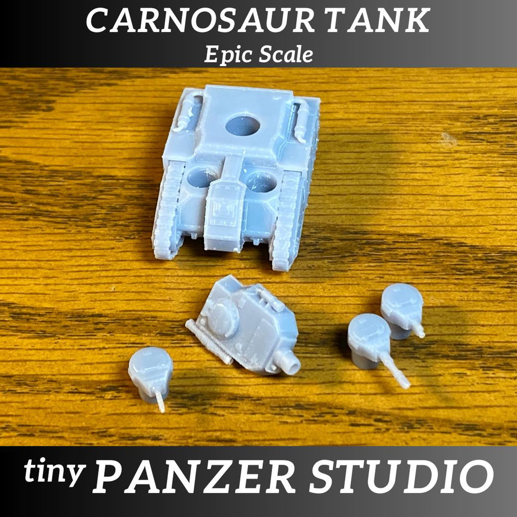 2x Carnosaur Battle Tank (epic scale/8mm)
