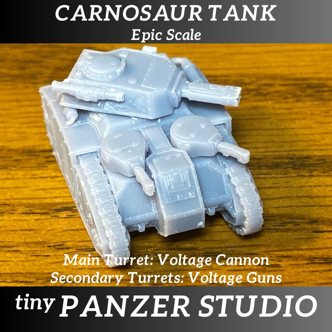 2x Carnosaur Battle Tank (epic scale/8mm)